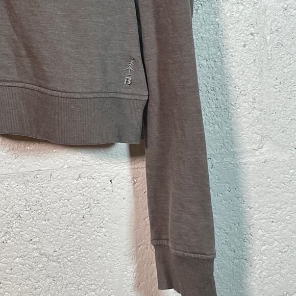 Bass Outdoor Womens Hibernate Half-Zip Hoodie Top Peat green, M - Picture 3 of 8